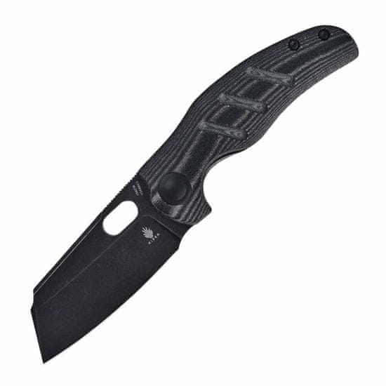 Kizer V3488C5 C01c(Mini) Sheepdog Black vreckový nôž 6,7 cm, Black Stonewash, čierna, Micarta