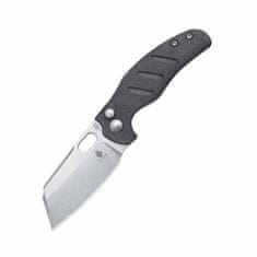 Kizer V3488BC1 C01c(Mini) Sheepdog Black Richlite vreckový nôž 6,6 cm, Stonewash, čierna, kompozit