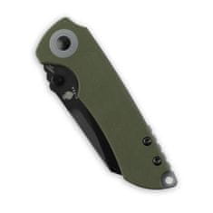 Kizer V3508A3 Critical Mini Green vreckový nôž 7,6 cm, čierna, zelená, G10