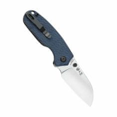 Kizer V3593SC1 Towser S Blue vreckový nôž 7,2 cm, modrá, Richlite (kompozit)