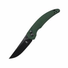 Kizer V3601A1 Chili Pepper Green vreckový nôž 7,7 cm, čierna, zelená, hliník