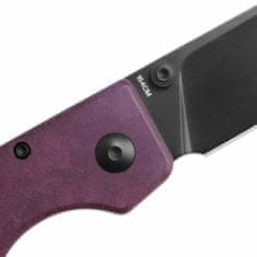 Kizer V3605C3 Original Red Richlite vreckový nôž 7,6 cm, čierna, červená, Richlite (kompozit)