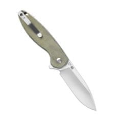 Kizer V3613C2 Cozy Green vreckový nôž 8,4 cm, zelená, Micarta