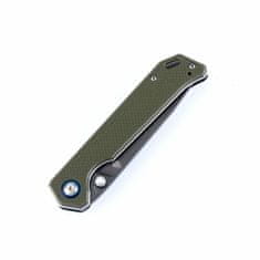 Kizer V4458N2 Begleiter Titanium Green vreckový nôž 8,9 cm, zelená, G10