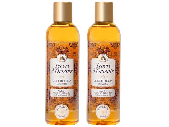 Tesori d´Oriente Tesori d'Oriente OLIO DOCCIA sprchový olej - amla a sezamový olej 250 ml x2