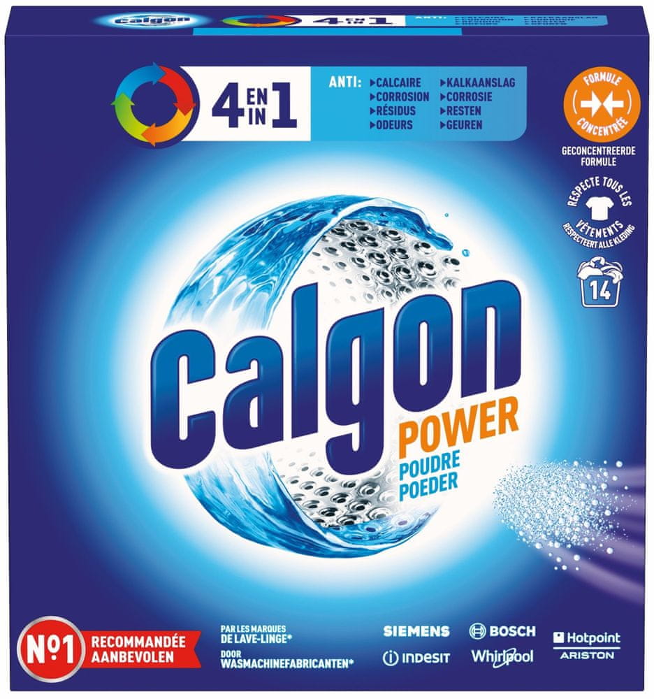 Calgon 4v1 koncentrovaný prášok multipack 4x 350 g