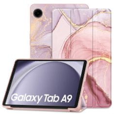 Tech-protect TECH-PROTECT SMARTCASE GALAXY TAB A9 8,7 X110 / X115 MARBLE