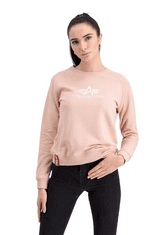 Alpha Industries  New Basic Sweater Wmn Mikina Ružová S