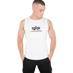 Alpha Industries  Logo Tank tielko pánske-KB Biela 2XL