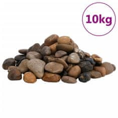shumee Leštené kamienky 10 kg rôznofarebné 2-5 cm