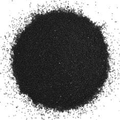 Vidaxl Akváriový piesok 10 kg čierny 0,2-2 mm