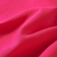 Vidaxl Detské tričko s dlhými rukávmi žiarivo ružové 116