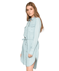 Mustang  Dámske Riflové Šaty Denim Dress Modrá 38