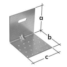 STREFA Angle.mont.build. KMRP 1, 60x60x60 - s lištou - balenie po 1 ks