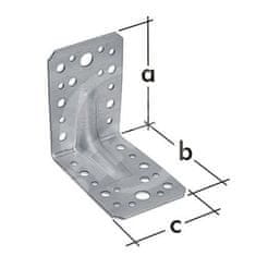 STREFA Uhol s prol. KPS 3, 90x50x55x1,5 - balenie po 1 ks