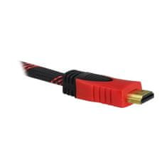 Solex Kábel HDMI-HDMI 10m LEXTON RED 1.4