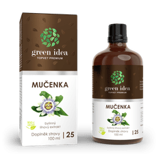 GREEN IDEA Mučenka - bylinný liehový extrakt 100 ml