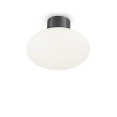 Ideal Lux Vonkajšia stropná prisadená základňa Ideal Lux Clio MPL1 Bianco 148847 E27 1x60W IP44 9cm biela