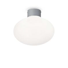 Ideal Lux Vonkajšia stropná prisadená základňa Ideal Lux Clio MPL1 Antracite 148861 E27 1x60W IP44 9cm antracitová