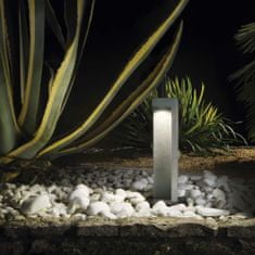 Ideal Lux LED Vonkajšie stĺpikové svietidlo Ideal Lux Titano PT D49 3000K 246994 9W 430lm IP55 49cm šedé