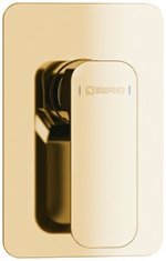 SAPHO , SPY podomietková sprchová batéria, 1 výstup, zlatá, PY41/17
