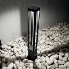 Ideal Lux LED Vonkajšie stĺpikové svietidlo Ideal Lux TIFONE-1 PT 250953 8,5 W 720lm 3000K IP65 65,5 cm antracitové