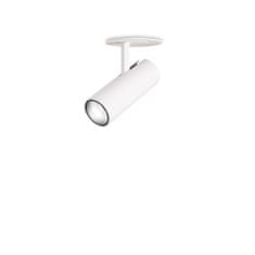 Ideal Lux LED Stropné zápustné bodové svietidlo Ideal Lux PLAY FI BK 268088 7W 520lm 3000K IP20 8,7 cm čierne