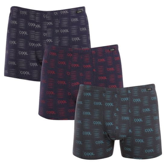 Andrie 3PACK pánske boxerky viacfarebné (PS 5786)