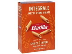 Barilla BARILLA Integrale Mezze Penne Rigate - Celozrnné trubice cestoviny, penne cestoviny 500g 1 paczka