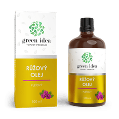 Green Idea Ružový olej na tvár 100 ml