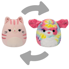 SQUISHMALLOWS 2v1 Mačka Laura a psík Shena