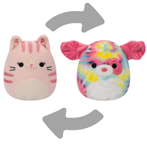 SQUISHMALLOWS 2v1 Mačka Laura a psík Shena