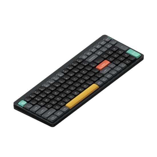 NuPhy Air96 V2 Bezdrôtová Mechanická Klávesnica Slim, Basalt Black, Gateron Moss