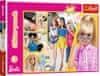 Trblietavé puzzle Barbie 100 dielikov