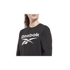 Reebok Mikina čierna 158 - 163 cm/XS RI BL Fleece Crew