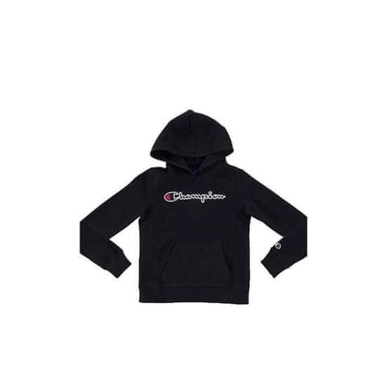 Champion Mikina čierna Hooded Sweatshirt