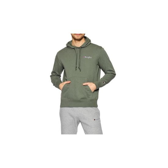 Champion Mikina zelená Hooded Sweatshirt