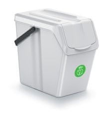 nabbi Odpadkový kôš na triedený odpad (3 ks) ISWB25S3 25 l - popolavá