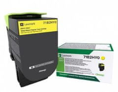 Lexmark SK/CX41/51x Yellow Toner Cartridge High Return - 3 500 strán