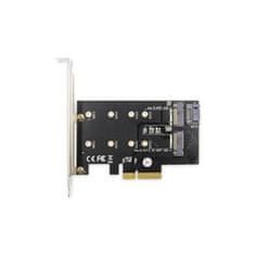 Digitus M.2 NGFF / NVMe SSD PCIexpress Add-On karta podporuje B, M a B + M Key, veľkosť 80,60,42 a 30 mm