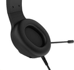 Canyon Herný headset Shadder GH-6, RGB podsvietenie, USB + 3,5 mm jack, 2m kábel, čierny