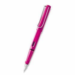 Lamy Safari Shiny Pink plniace pero hrot B