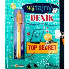 Môj tajný denník na kľúč Top secret (zelený)