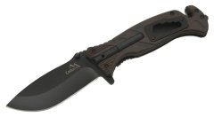 Cattara Nôž BLACK BLADE zatvárací s poistkou 21,7 cm