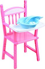 Pixino Jedálenská stolička pre bábiky s príslušenstvom