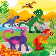 SMT Creatoys PLAYBOX Zažehľovacie korálky Sada Dinosaury 2000ks