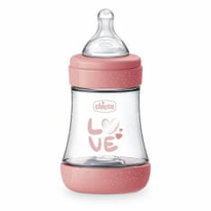 Chicco Fľaša dojčenská Perfect5 silikón 150ml holka