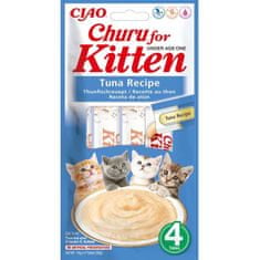 Inaba Churu cat snack Kitten tuniak 4x 14g
