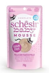 Schesir Cat vrecko Kitten Lifestage Mousse kura 70g