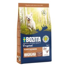 Bozita Dog Puppy &amp; Junior 3 kg